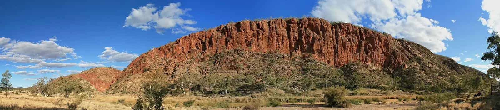 Glen Helen Gorge in the West MacDonnell Ranges